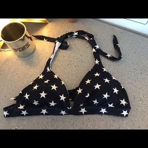 🇺🇸 MAKE AN OFFER‼️VS PINK Stars Bathing suit top